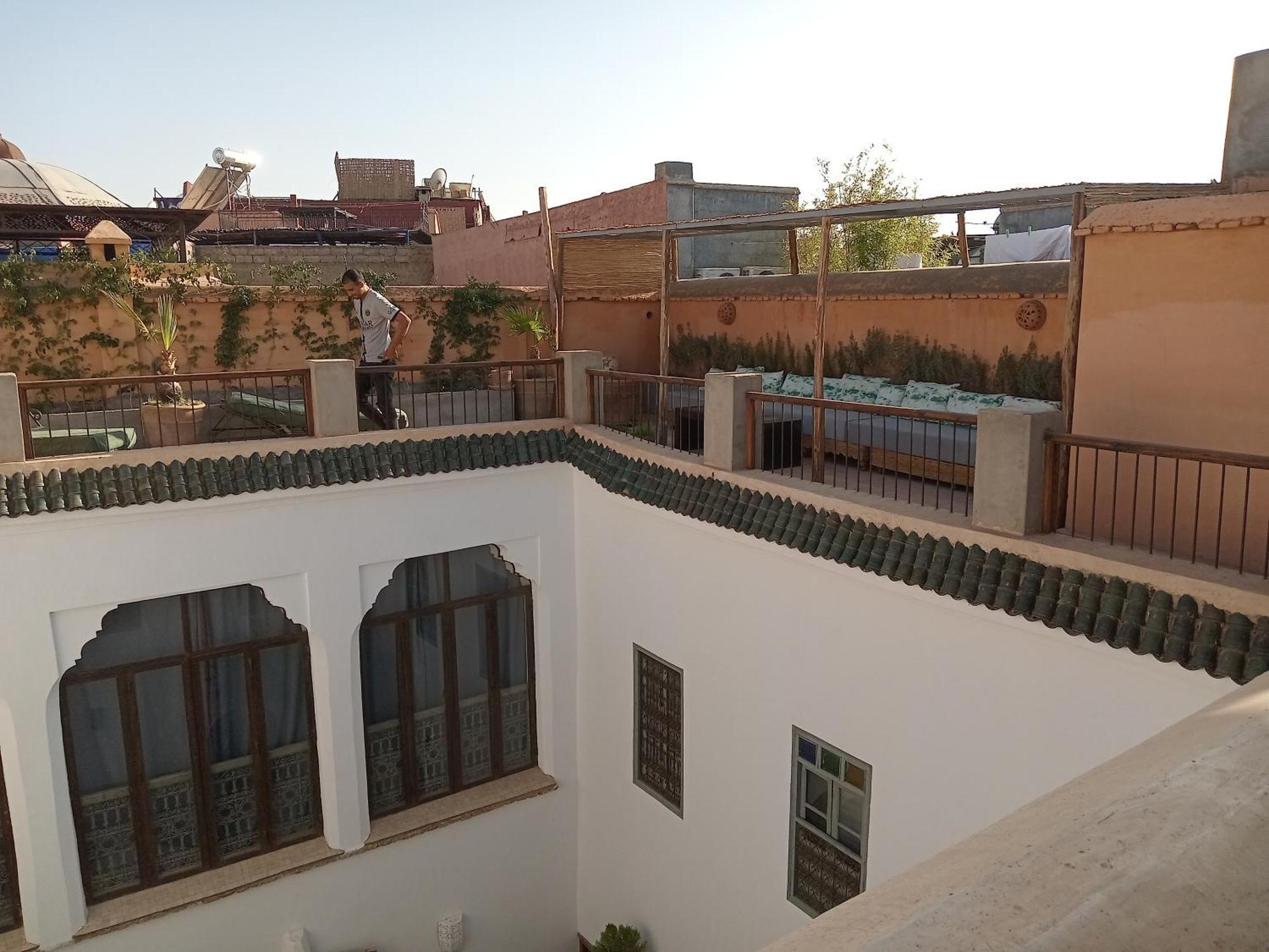 Riad Le Jardin De Mina Marrakesch Exterior foto